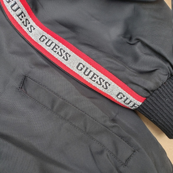 NEW GUESS Zoe Logo Bomber GIRLS Jackets - Picture 3 of 6